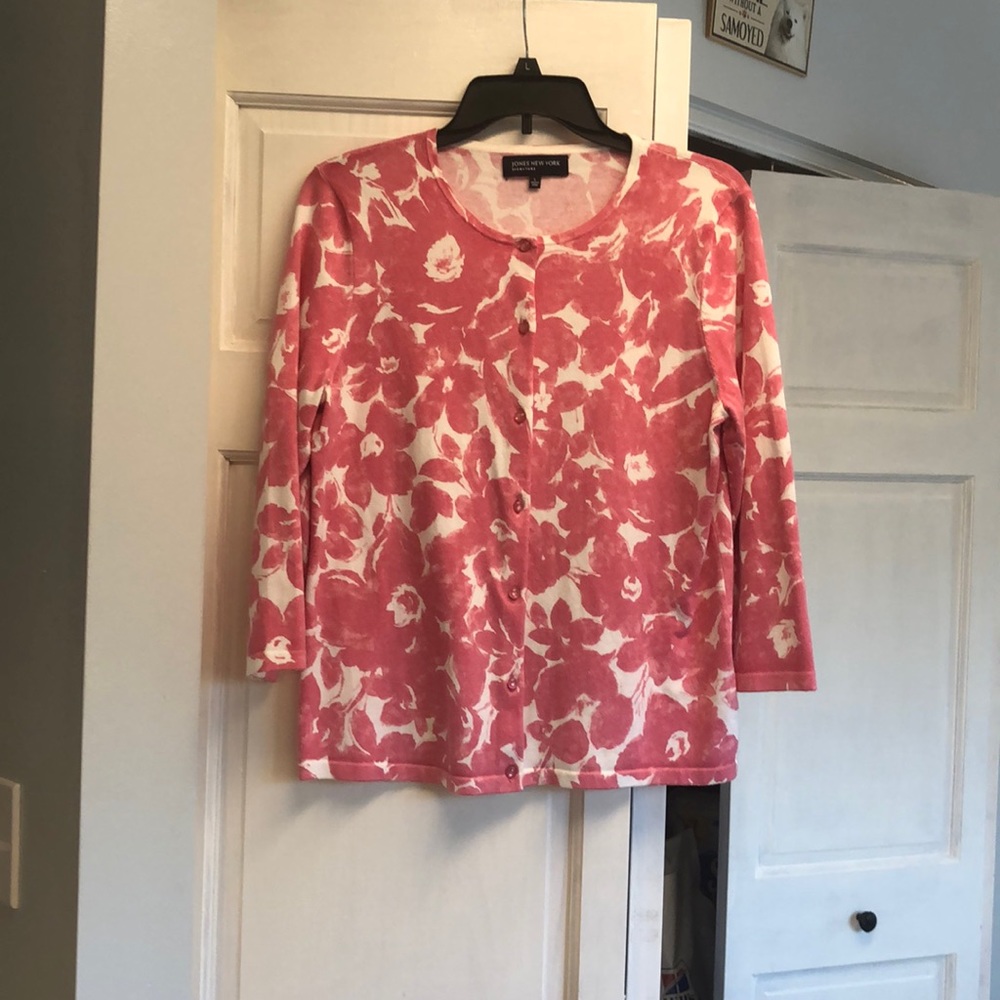 Jones New York cardigan -size L